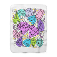 Rubies Sherpa Fleece Blanket