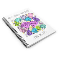 Rubies Spiral Notebook - Ruled Line