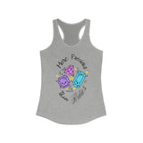 More Precious Than Rubies Racerback Tank