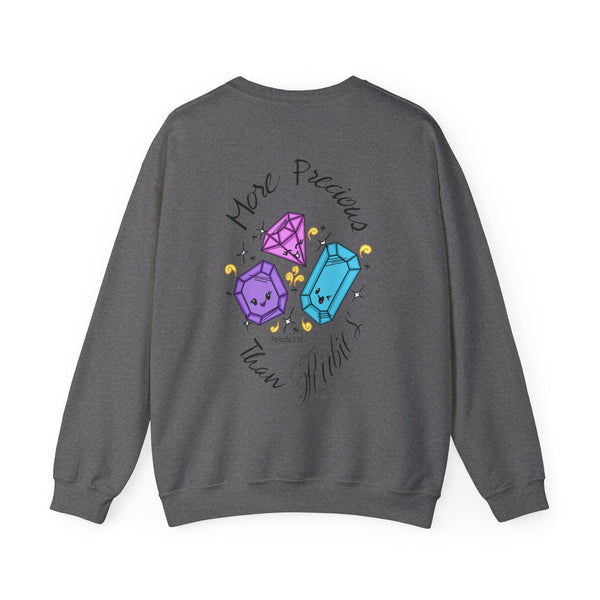 More Precious Than Rubies Crewneck Sweatshirt